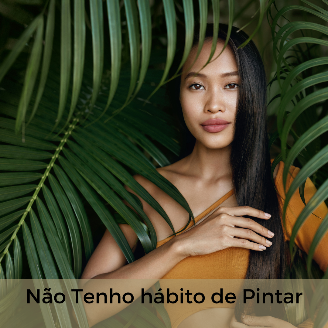 Você tem o hábito de pintar os seus cabelos?