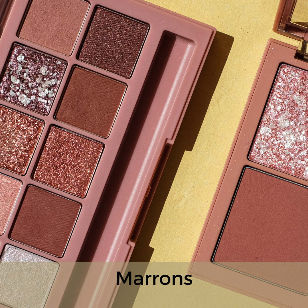 Quais cores gosta de utilizar em maquiagem para os olhos? Selecione quantas alternativas desejar.