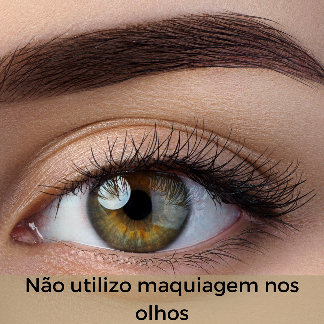 Quais cores gosta de utilizar em maquiagem para os olhos? Selecione quantas alternativas desejar.