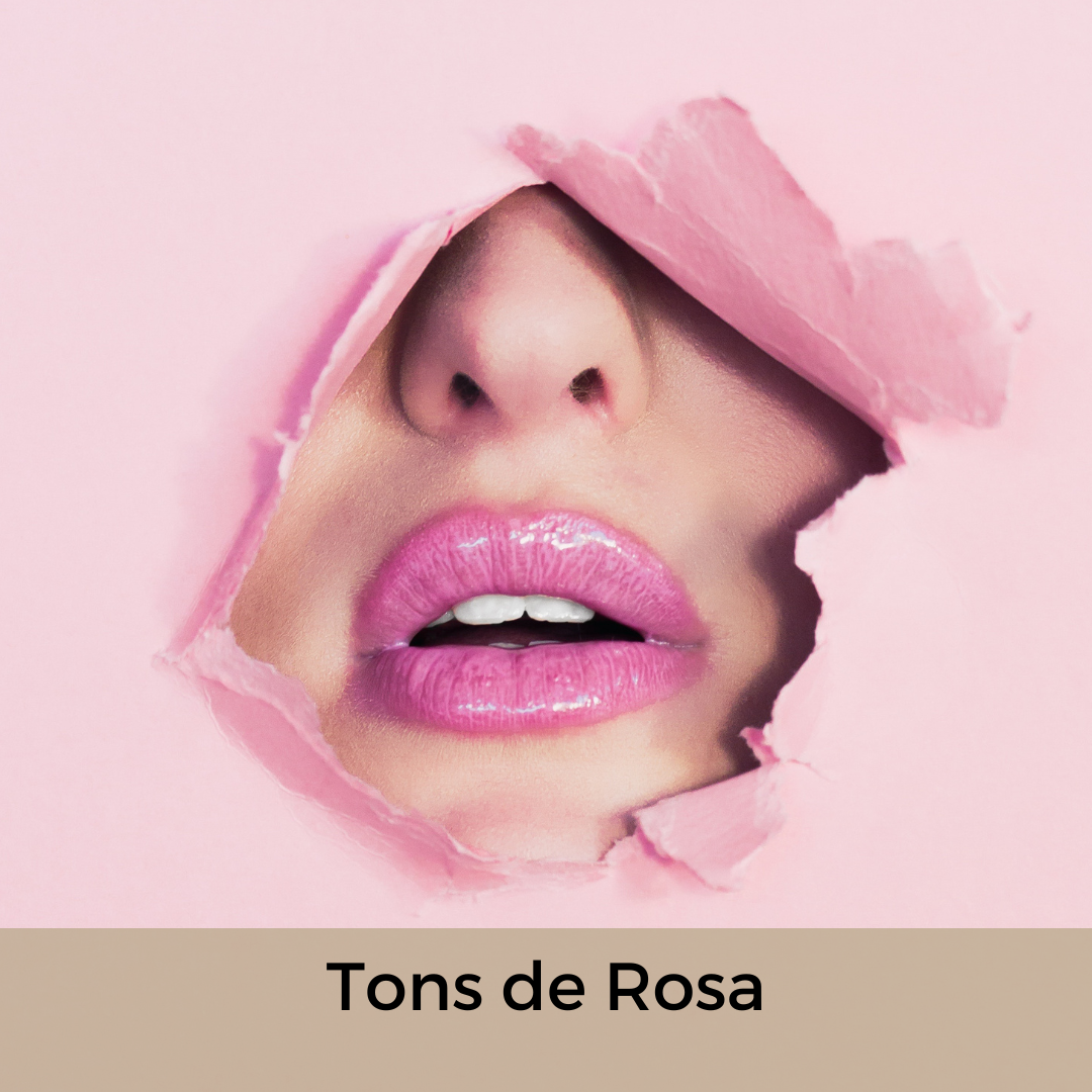 Quais cores gosta de utilizar em maquiagem para os lábios ?Selecione quantas alternativas desejar.