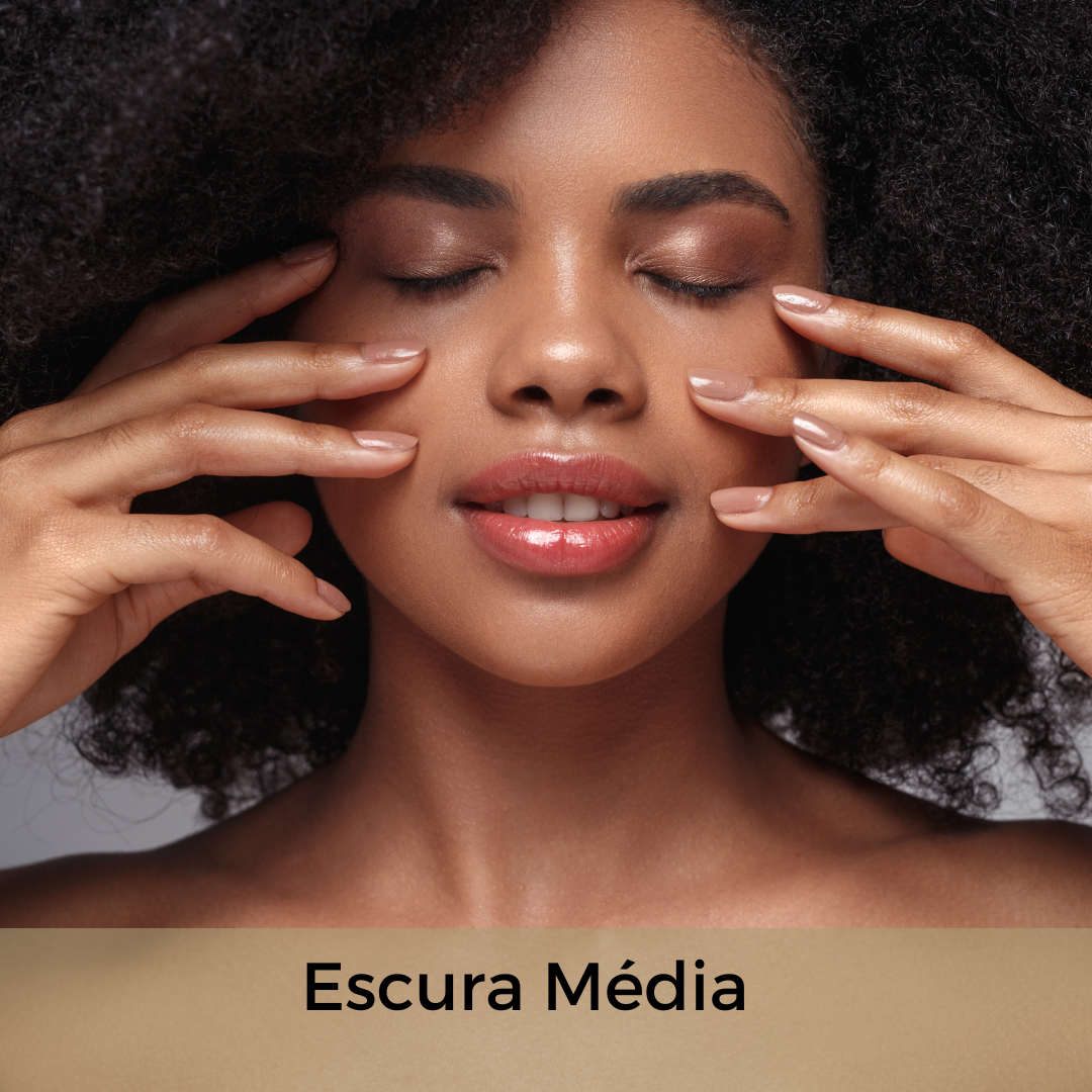 Qual tom mais se aproxima do seu tom de pele?