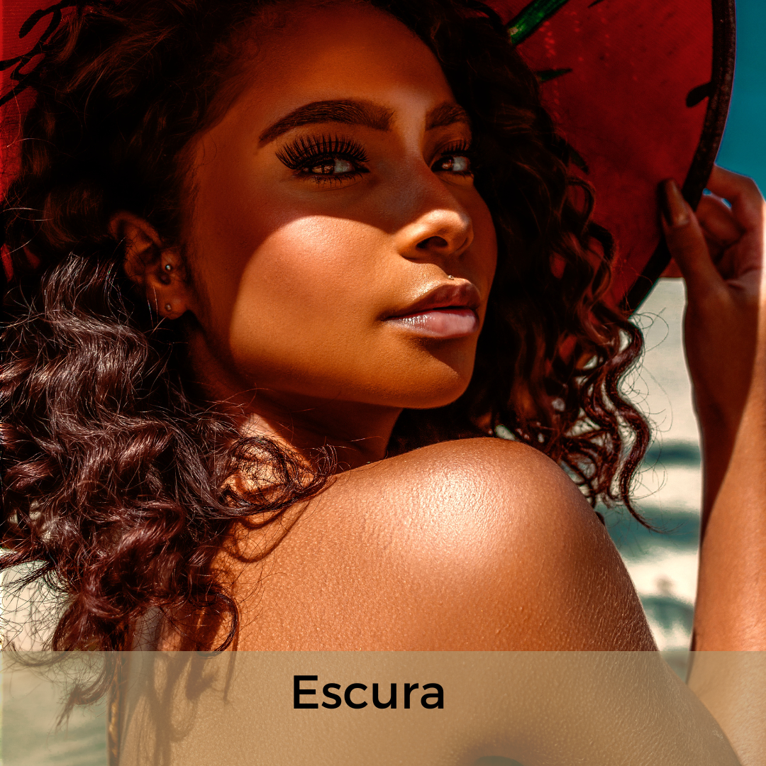 Qual tom mais se aproxima do seu tom de pele?