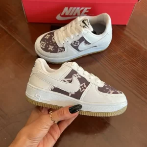 Tênis Nike air forcex louis vuitton Infantil