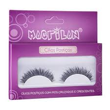Cílios Postiços Fios Cruzados e Alongados no Canto Externo Macrilan CL3 - 7