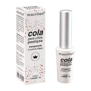 Cola para Cílios a Prova D'água Transparente Macrilan