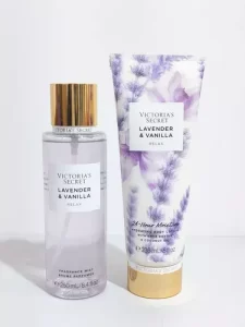 Victoria's Secret kit Lavander vanilla 250ml Loção+Body Splash