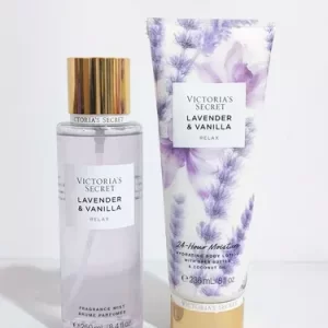 Victoria's Secret kit Lavander vanilla 250ml Loção+Body Splash