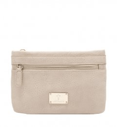 CARTEIRA DE MÃO LICA  BEGE