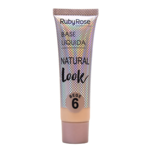 Base líquida Natural Look Ruby Rose Bege 06 - 8051