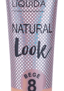 Base líquida Natural Look Ruby Rose Bege 08  - 8051