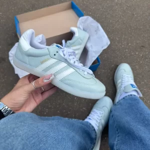 Tênis adidas samba couro legítimo